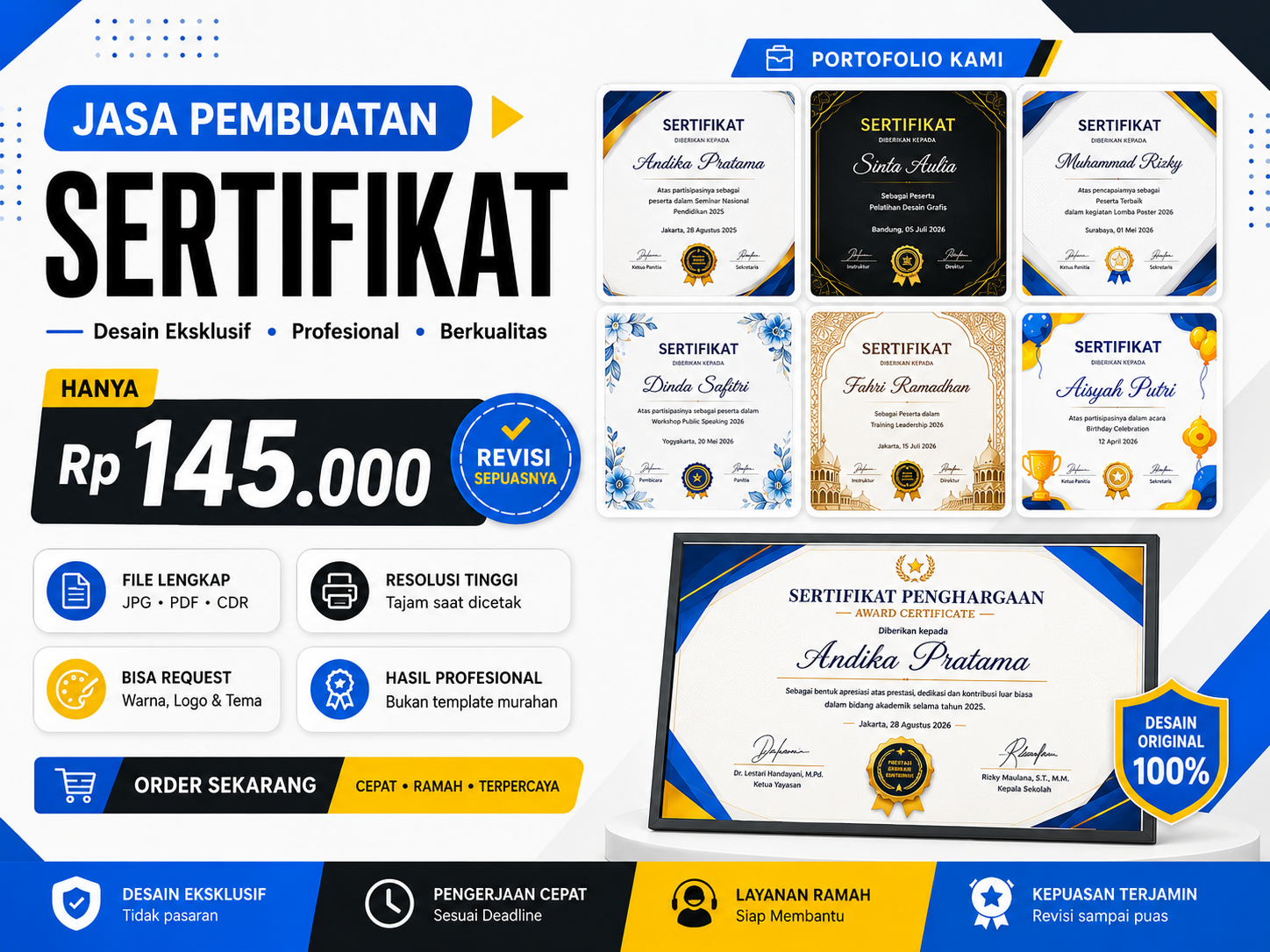 Gambar 2 untuk Desain Sertifikat
